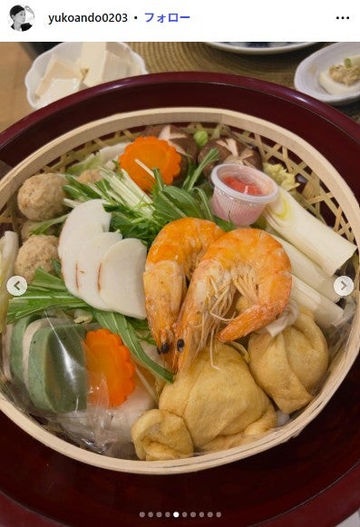 安藤優子Instagramより