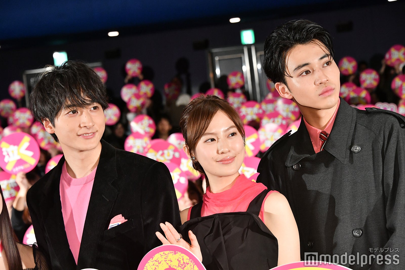 小関裕太、恒松祐里、中田圭祐 （C）モデルプレス