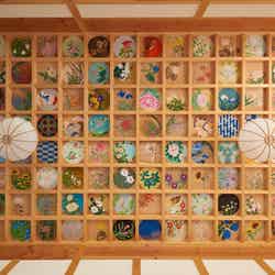 160枚もの絵が天井を埋め尽くす「正寿院」の“天井画”／画像提供：京都センチュリーホテル