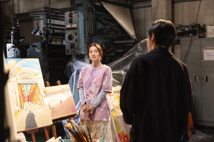 中村アン、高橋一生「リボーン ~最後のヒーロー~」第9話(C)テレビ朝日