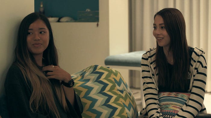 杏奈、仁希『TERRACE HOUSE ALOHA STATE』20th WEEK(C)フジテレビ/イースト・エンタテインメント