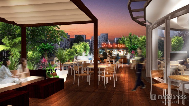 クラシックなコロニアル様式のデザインを基調に緑豊かなシンガポールを表現／画像提供：威南記海南鶏飯