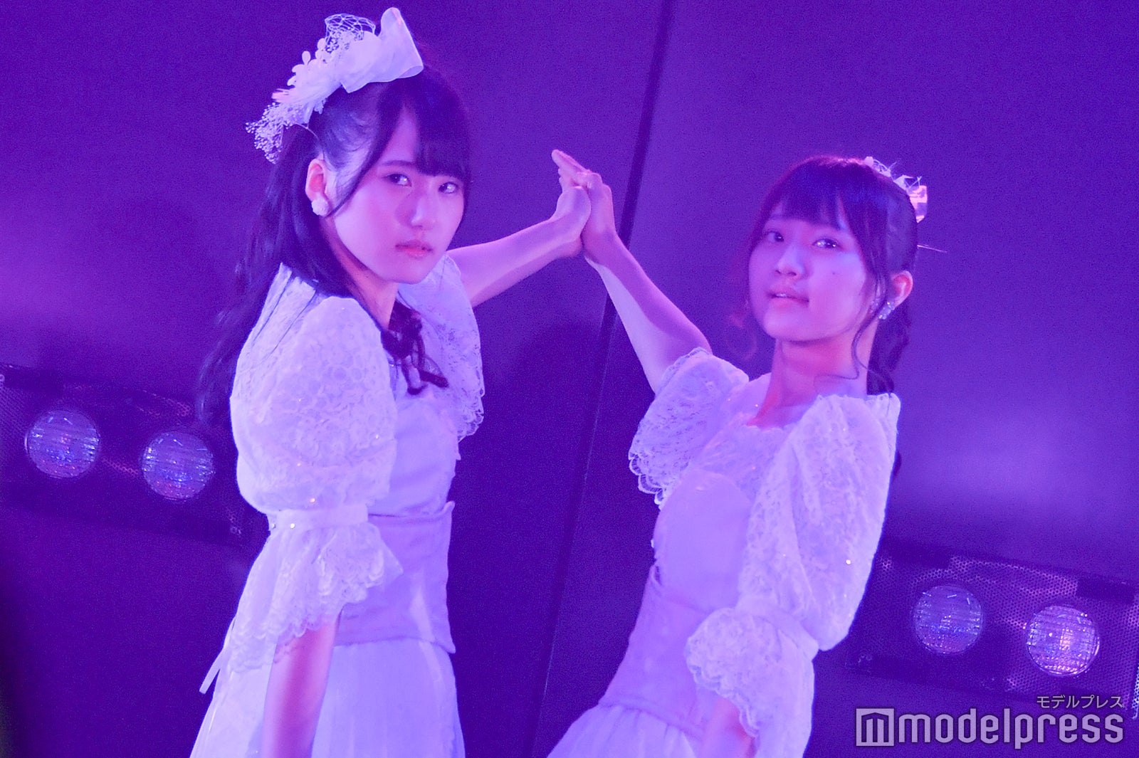 「蜃気楼」前田彩佳、稲垣香織／AKB48柏木由紀「アイドル修業中」公演（C）モデルプレス