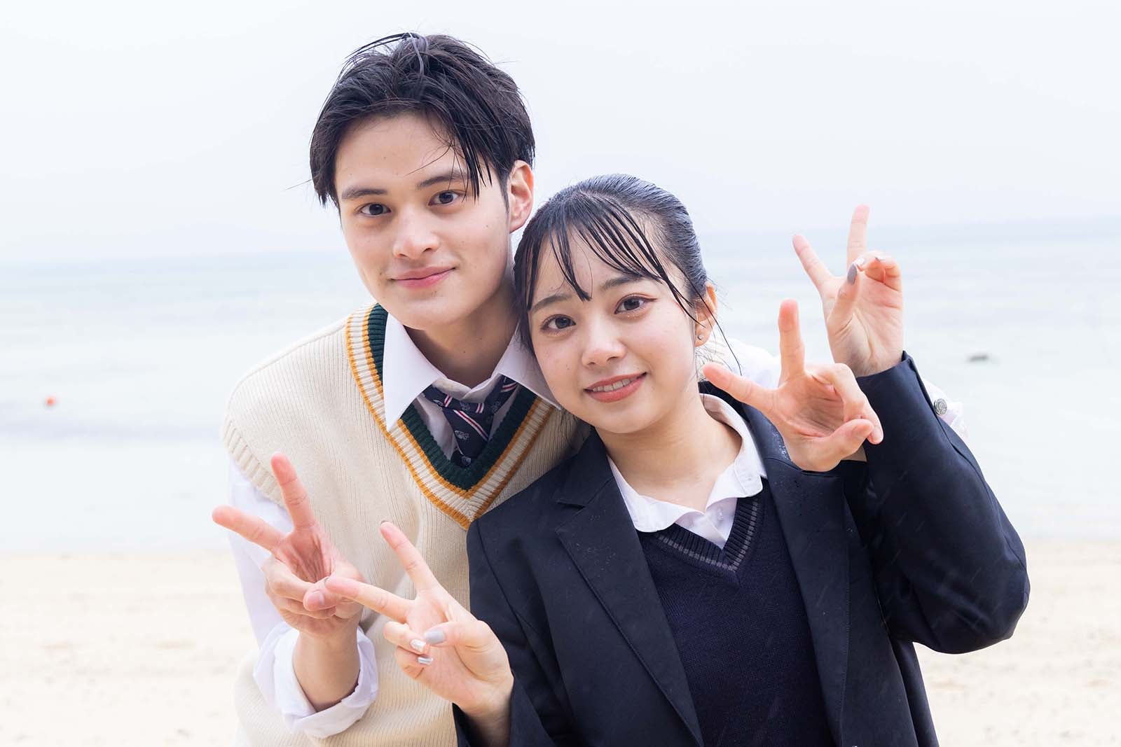 れおん、あやの「今日、好きになりました。-卒業編2022-」（C）AbemaTV, Inc.