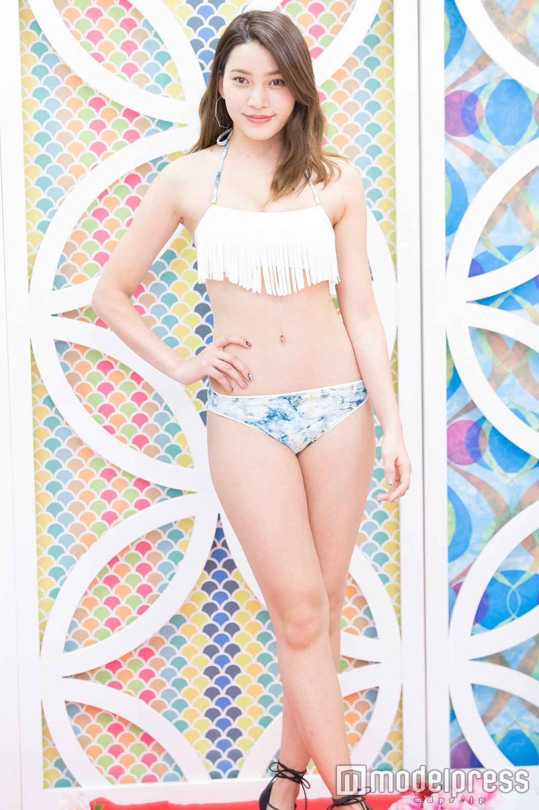 樽見麻緒／水着提供：PEAK＆PINE（C）モデルプレスナイト