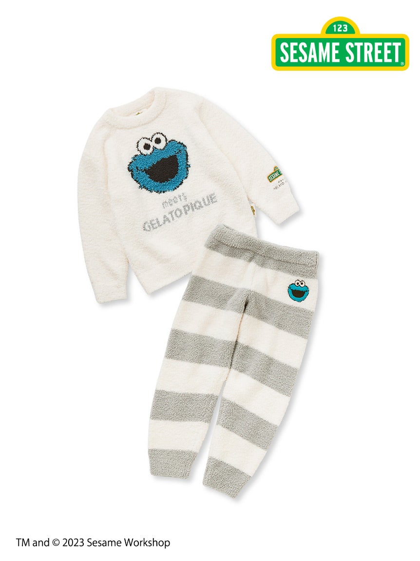 【KIDS】ジャガード プルオーバー＆ロングパンツセット（提供写真）