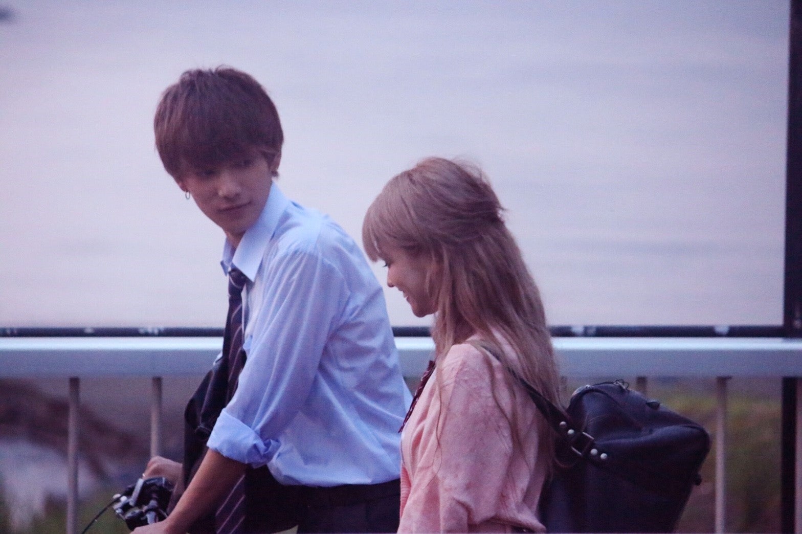 なちょす＆那須泰斗／メイキングカット（提供写真）