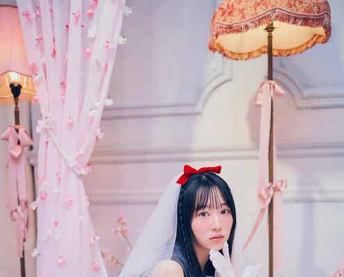 越智ゆらの、ほっそり二の腕際立つ ガーリーコーデで魅了<PECHE_party>