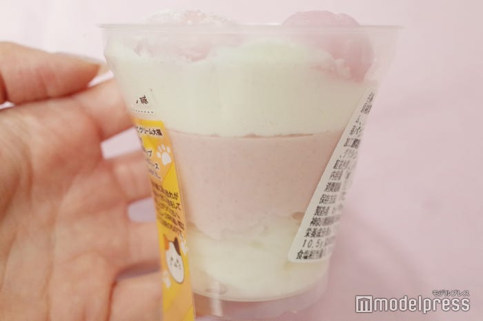 肉球のにゃんパフェ いちご&みるく(C)モデルプレス