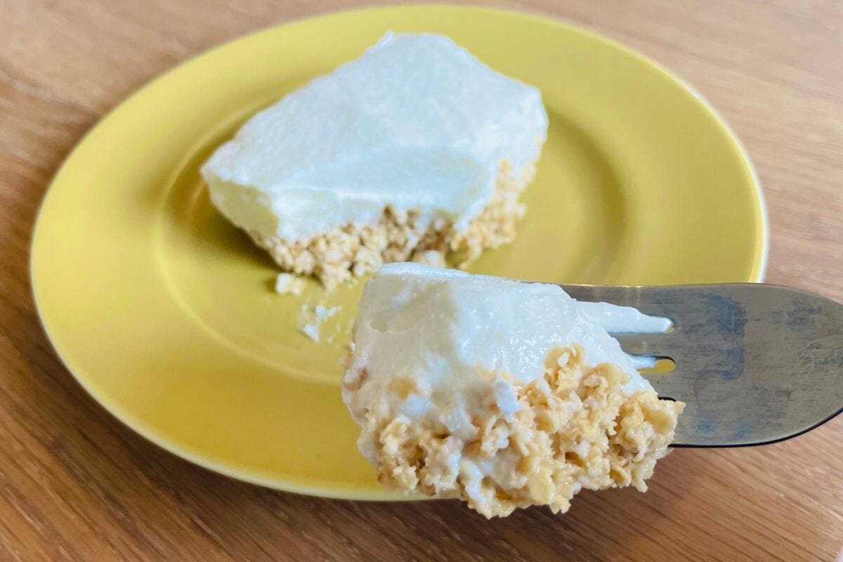 なかやまきんに君　レアチーズケーキ風スイーツ