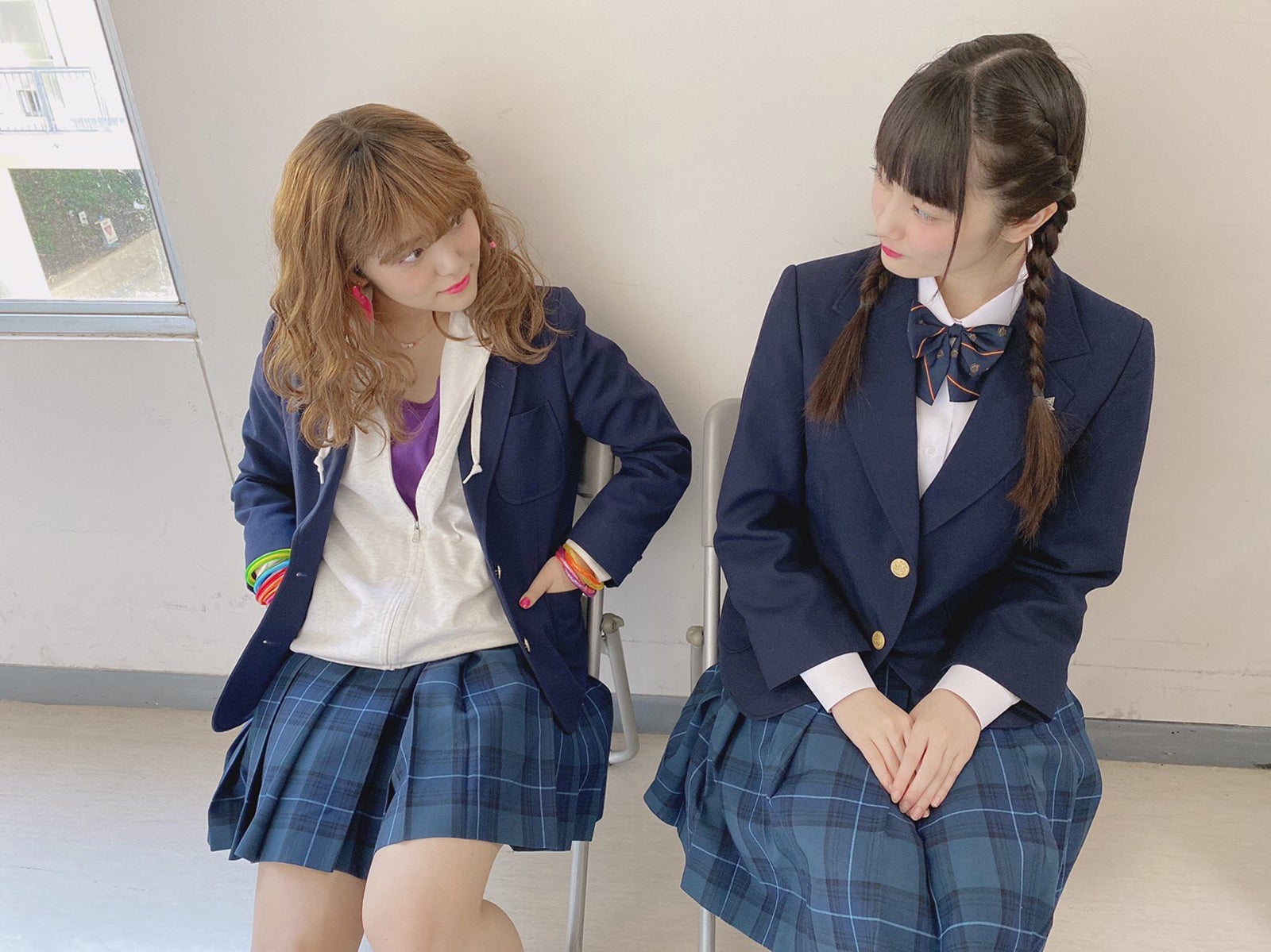 岡田彩夢、山本莉唯 （提供写真）