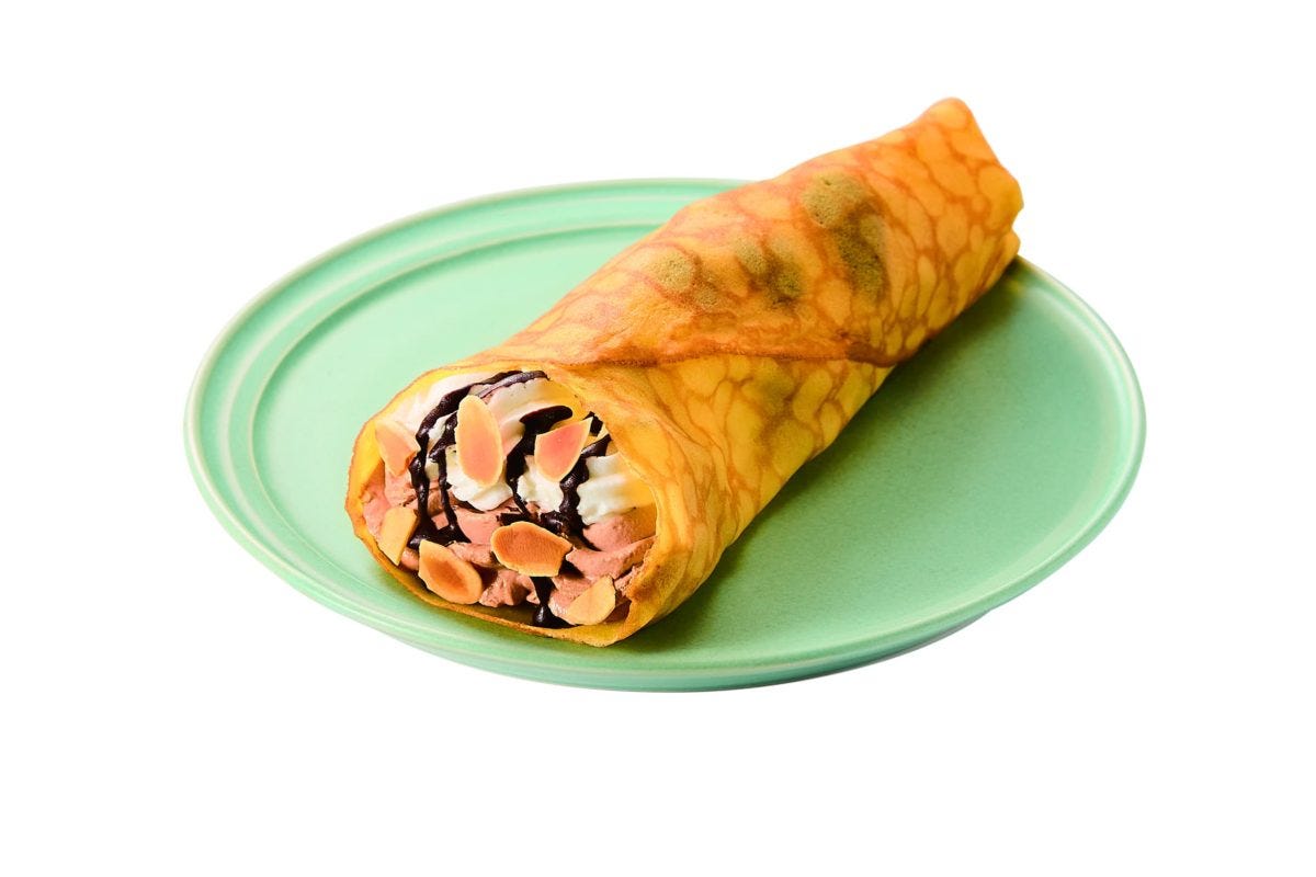 節分チョコバナナクレープ