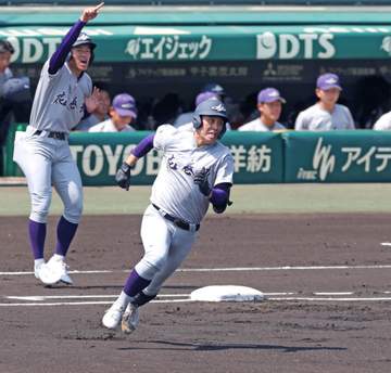 花巻東が7盗塁で岡山学芸館を撃破！3年ぶりの3回戦進出 赤間は本盗を含む4盗塁