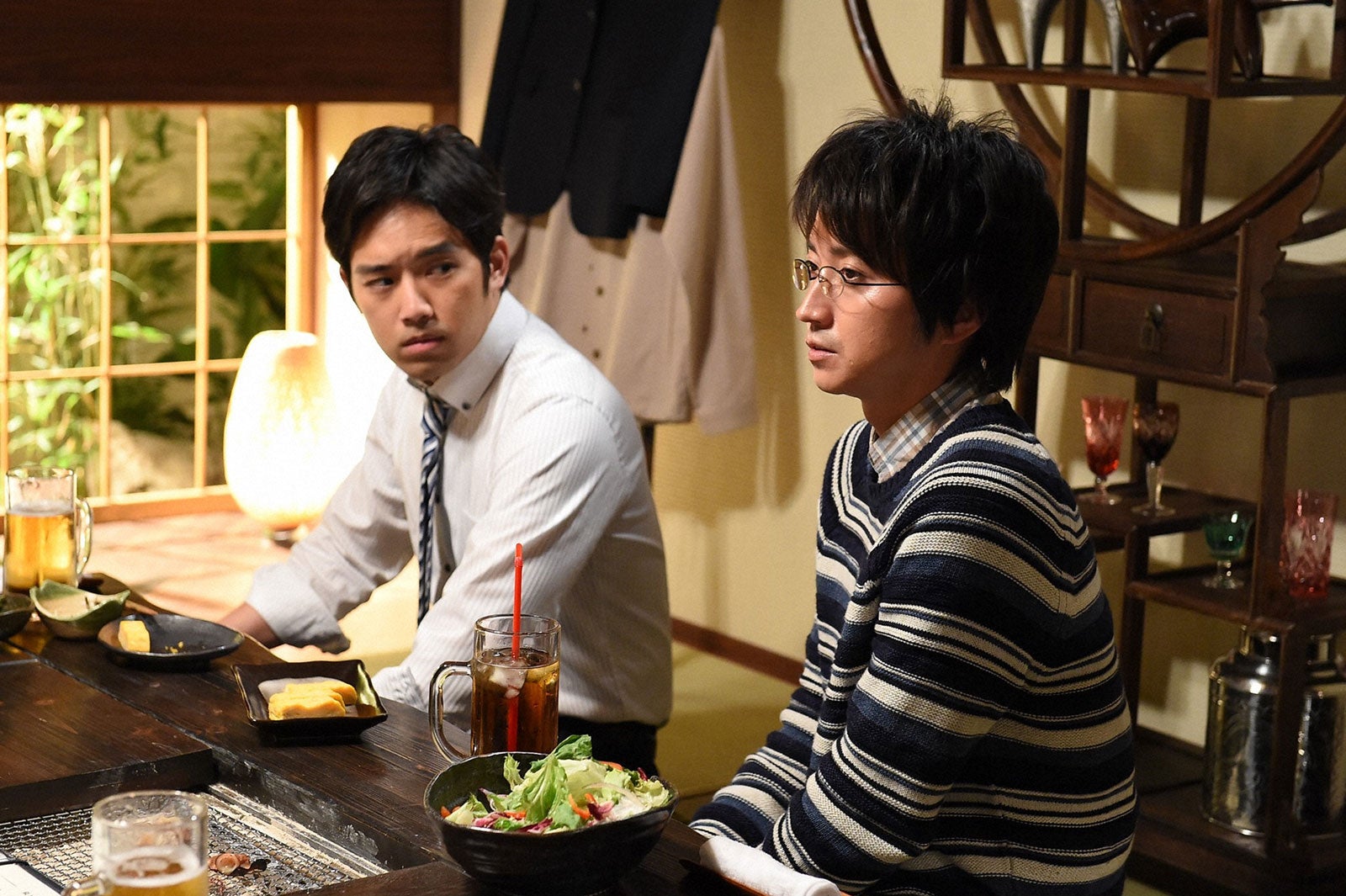 三浦貴大、藤原竜也／『リバース』第3話より（画像提供：TBS）