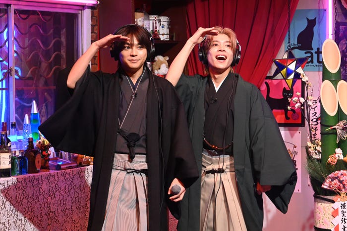 佐藤勝利、松島聡(C)日本テレビ