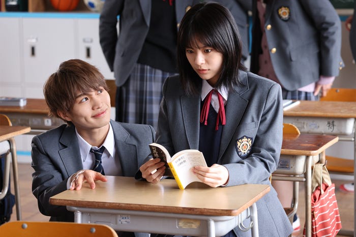 那須雄登、永瀬莉子(C)椎葉ナナ/集英社・NTV・J Storm