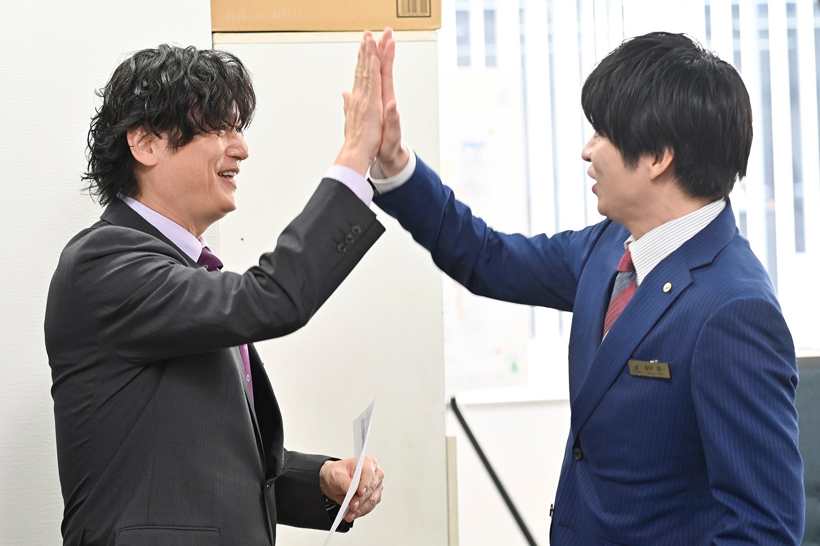 井浦新、田中圭「おっさんずラブ-リターンズ-」第9話（C）テレビ朝日