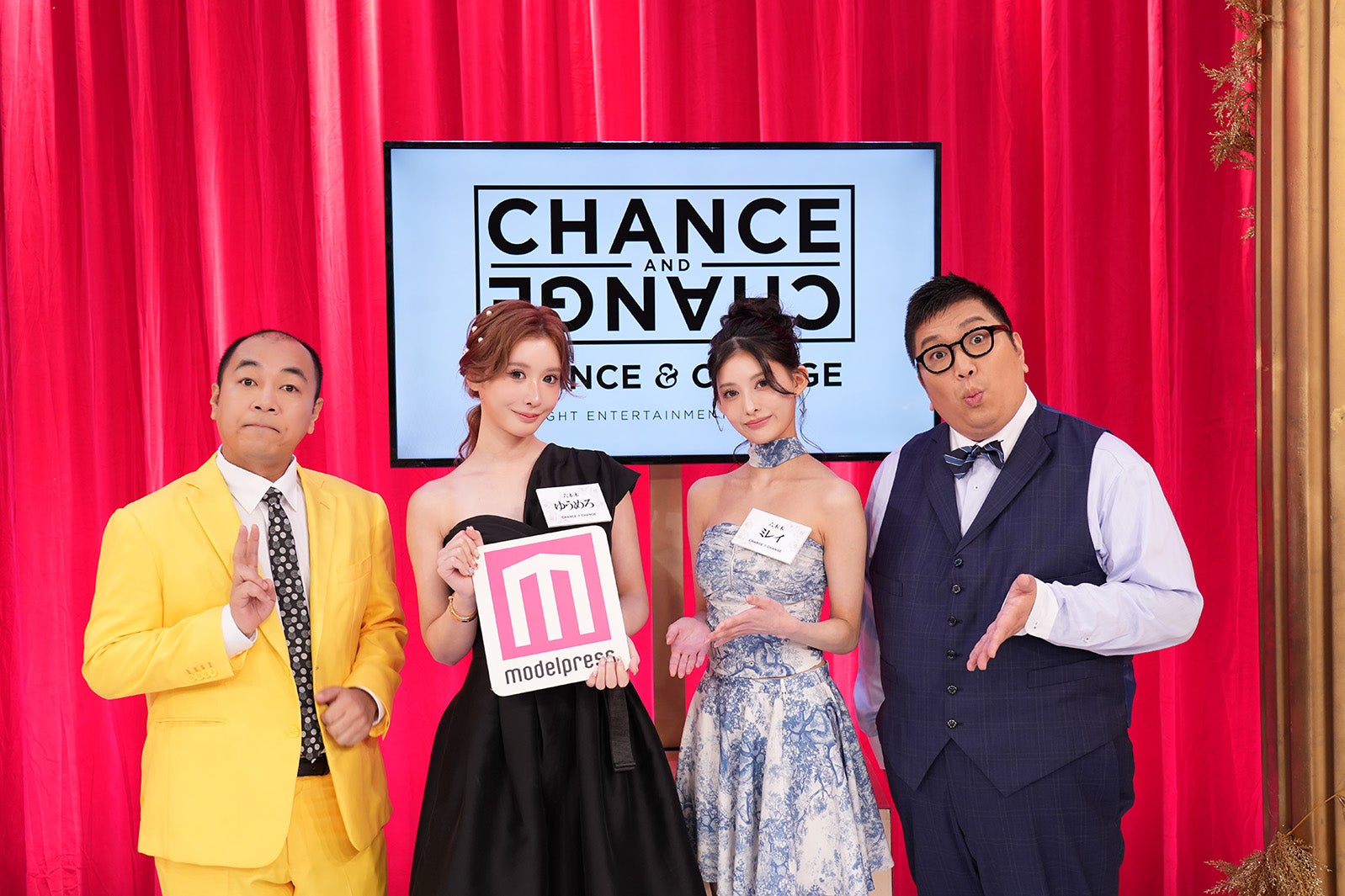 （左から）高野正成、ゆうめろ、ミレイ、岸大将（提供写真）