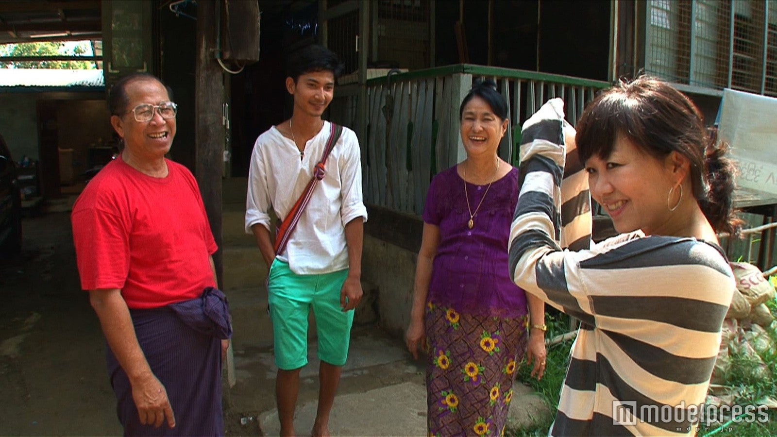 ミャンマーの日本人妻・ジュンコさんたち／画像提供：毎日放送