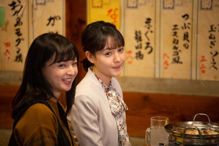 喜多陽子、トリンドル玲奈/「パーフェクトクライム」第2話より(C)ABCテレビ