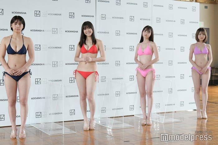 （左から）山岡雅弥、和泉芳怜、坂上未優、枷楼はな （C）モデルプレス