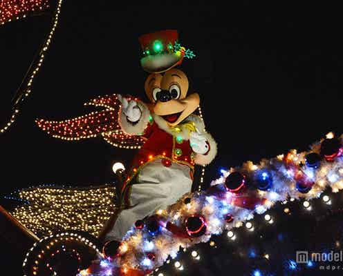 ミッキー&ミニーとクリスマス ディズニーランド「エレクトリカルパレード」が限定バージョンにチェンジ