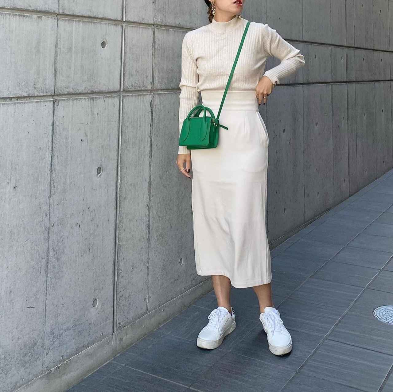 平均 週3 Zara の グリーンバッグ は秋コーデにも モデルプレス