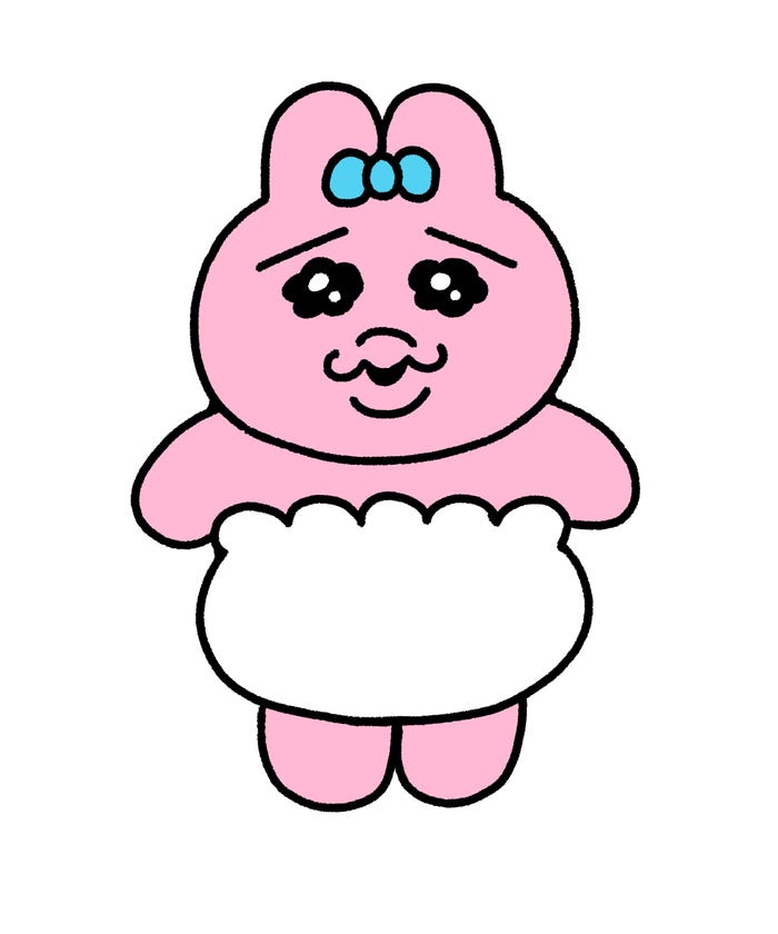 おぱんちゅうさぎ(C)KAWAISOUNI!