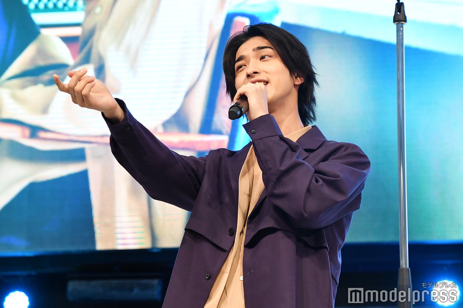 横浜流星、ソロアーティストとして初パフォーマンス「めちゃくちゃ緊張」 “二刀流”アピール