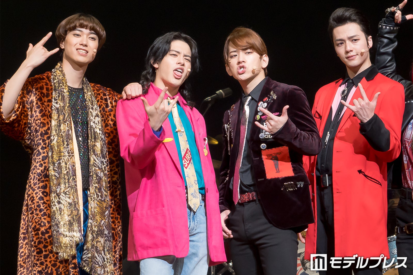 櫻井佑樹、ISSEI、佐藤友祐、相原一心（C）モデルプレス