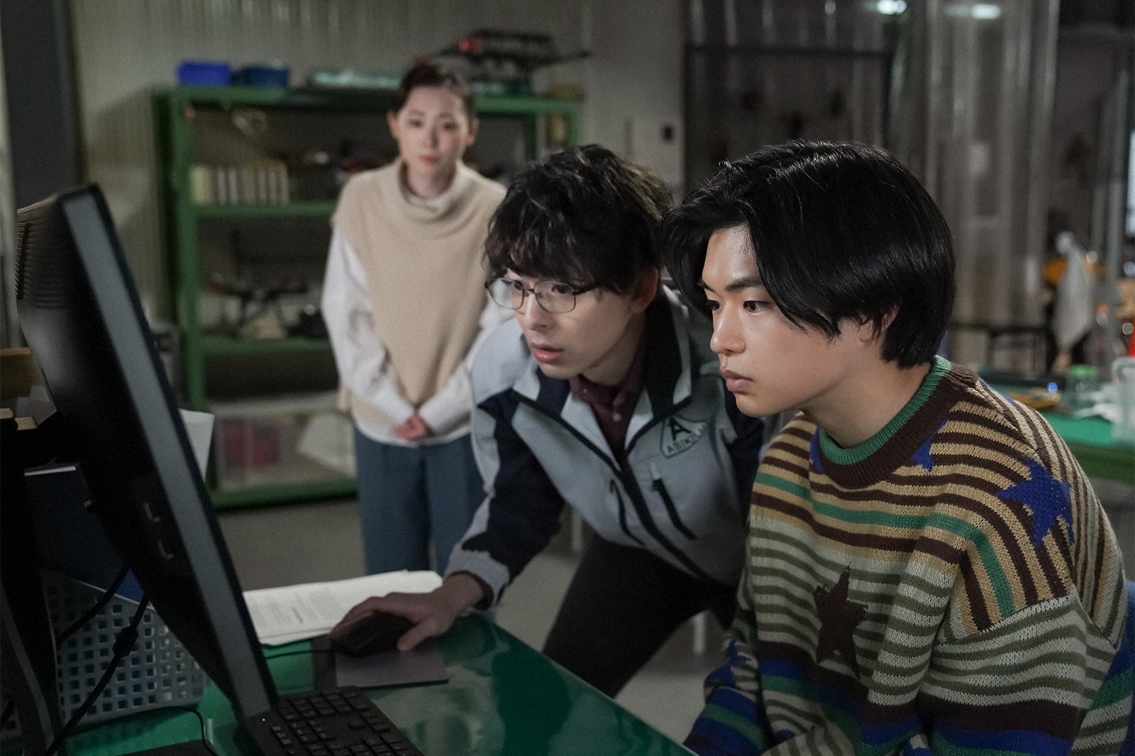 福原遥、高杉真宙、渡邉蒼／「舞いあがれ！」第122話（C）NHK