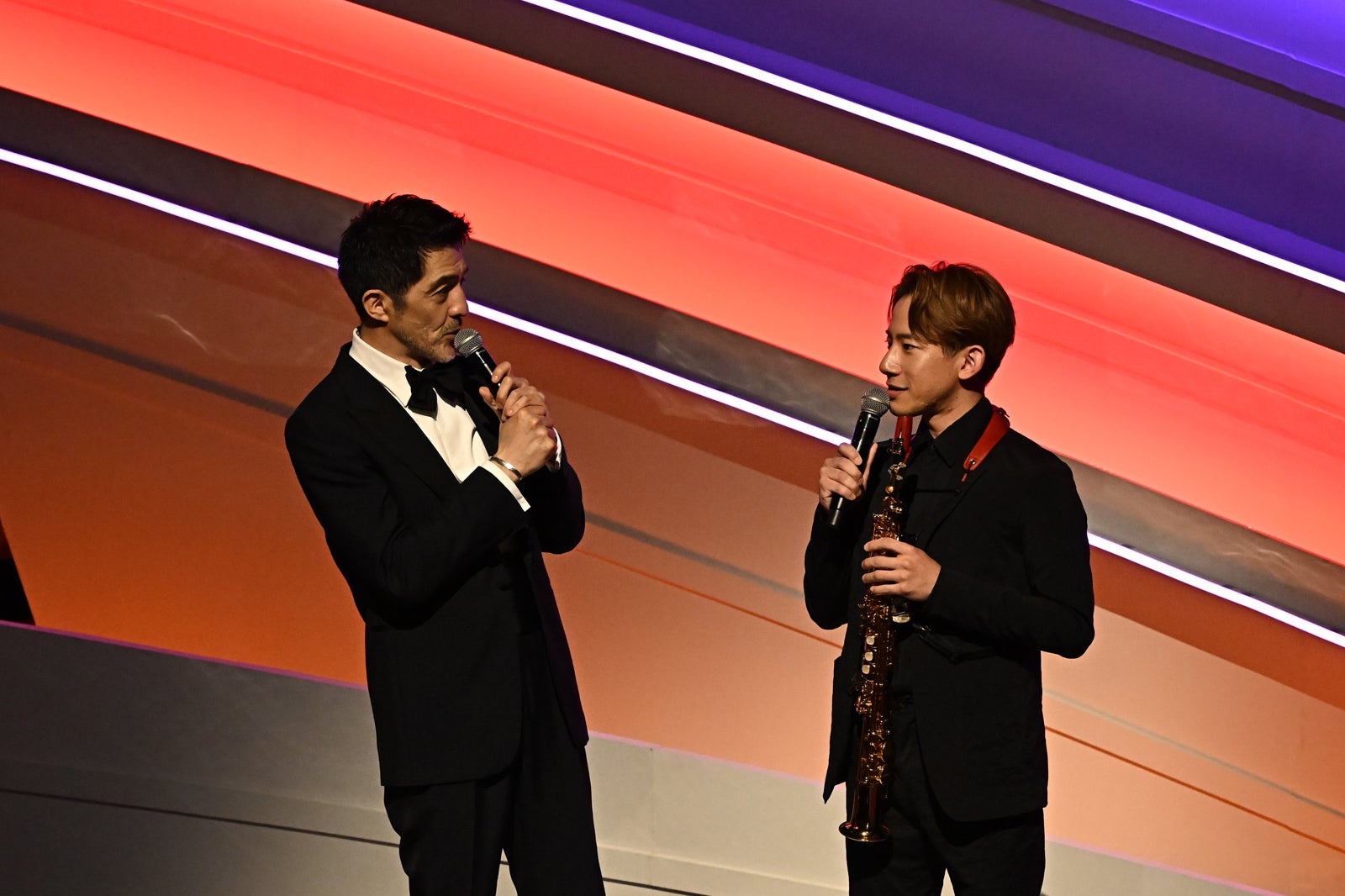 谷中敦、上野耕平（C）CEIPA／MUSIC AWARDS JAPAN2025