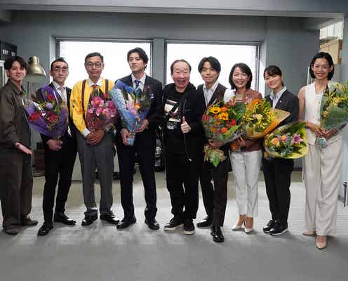 井ノ原快彦「特捜9 season7」クランクアップで感謝 山田裕貴が涙・宮近海斗ら駆けつけ“仲間”集結