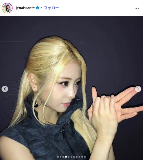 HUH YUNJIN(ホ・ユンジン)Instagramより