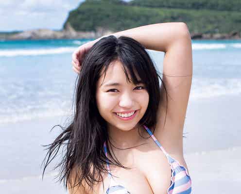 大原優乃、Fカップバスト×弾ける笑顔に釘付け