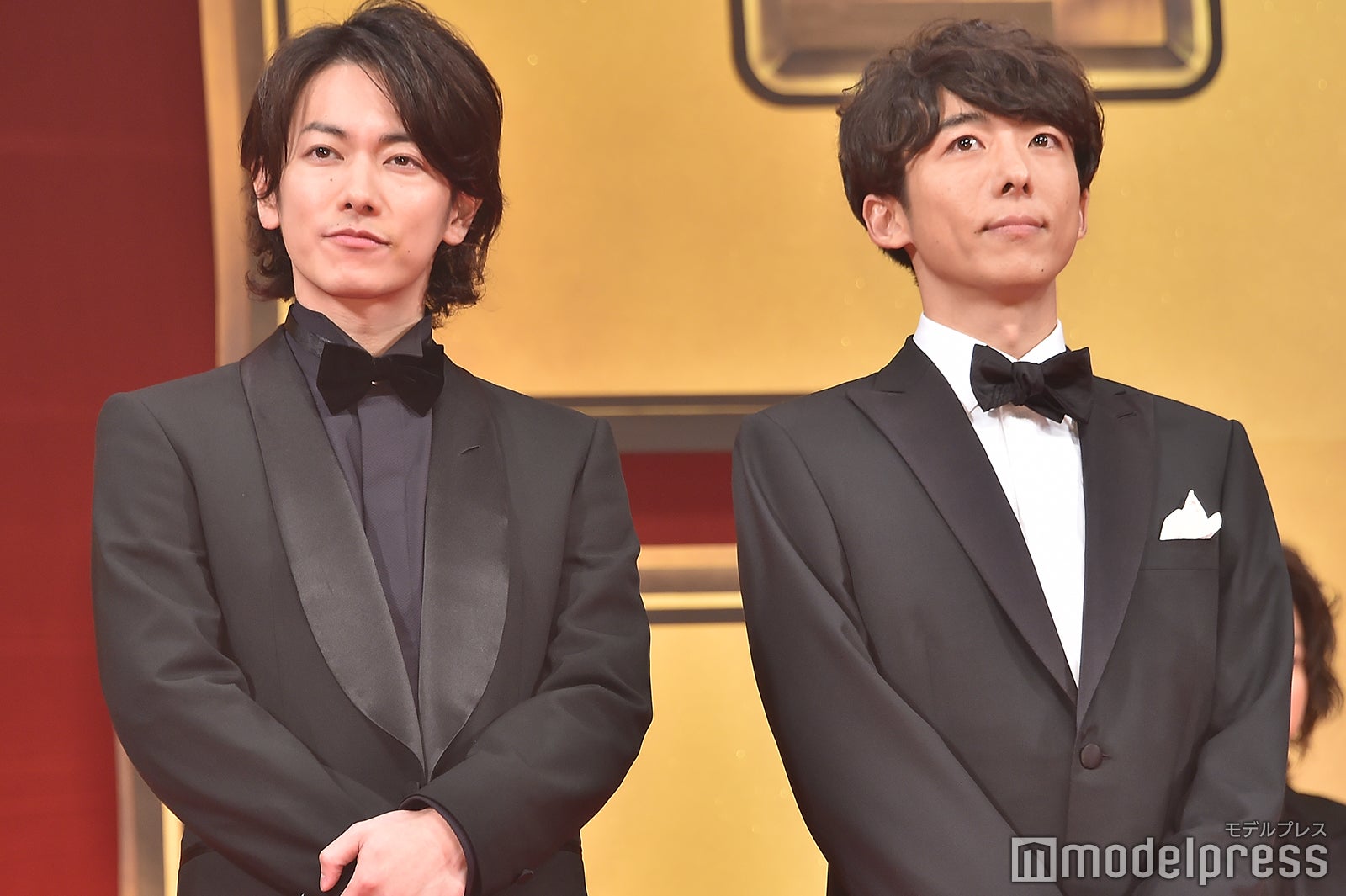 佐藤健・高橋一生、タキシード姿で登場 4000人から熱い声援＜億男＞