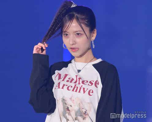 乃木坂46金川紗耶「勇気出して着てみた」大胆ウエスト見せ私服に反響「かっこいい」「スタイル良すぎ」