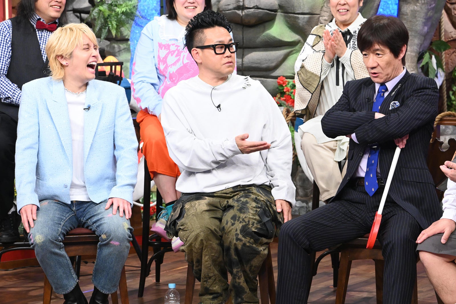 手越祐也、宮川大輔、内村航平（C）日本テレビ