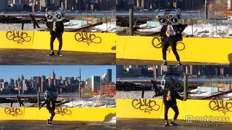 ニコラ氏がデザインを担当したグラソーの新キャラクター「グラソー リミックスマン」