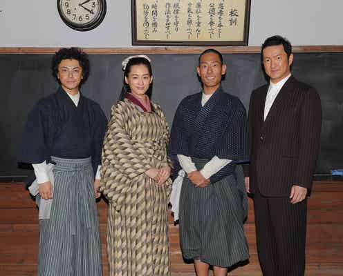 来年大河「いだてん」主演・中村勘九郎クランクイン “妻”綾瀬はるか「疾走したい」