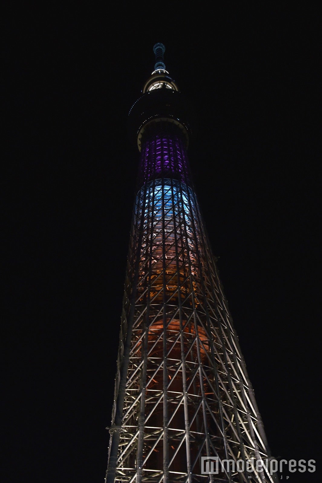 東京スカイツリータウン／バレンタイン特別ライティング （C）モデルプレス
