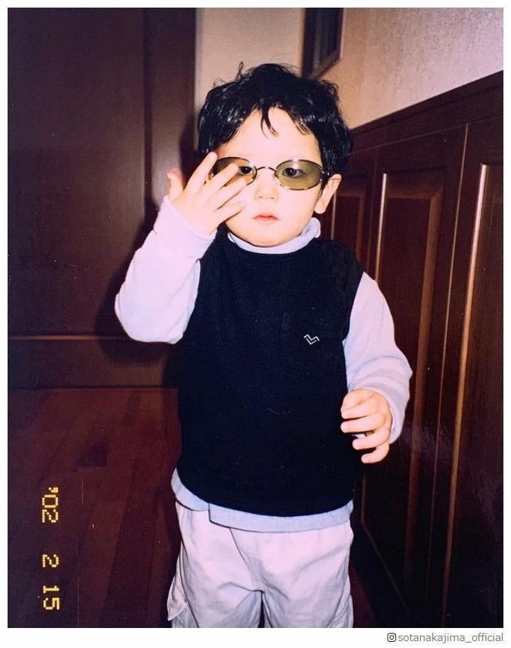 FANTASTICS中島颯太、ワイルドな幼少期ショット公開 バースデーに祝福殺到で感謝つづる