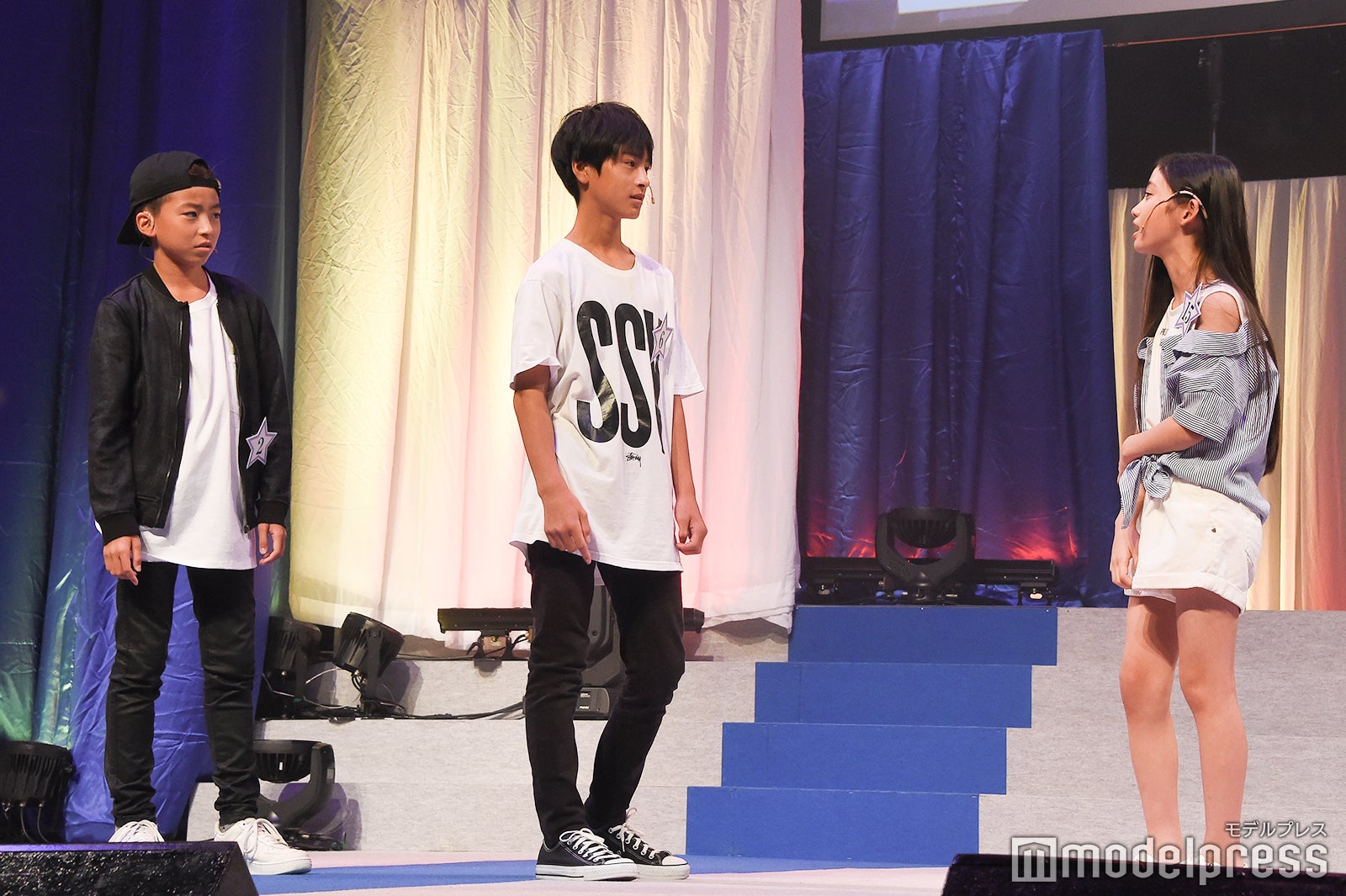 演技審査／小高光宗さん、川向立人さん、三谷宥貴奈さん （C）モデルプレス