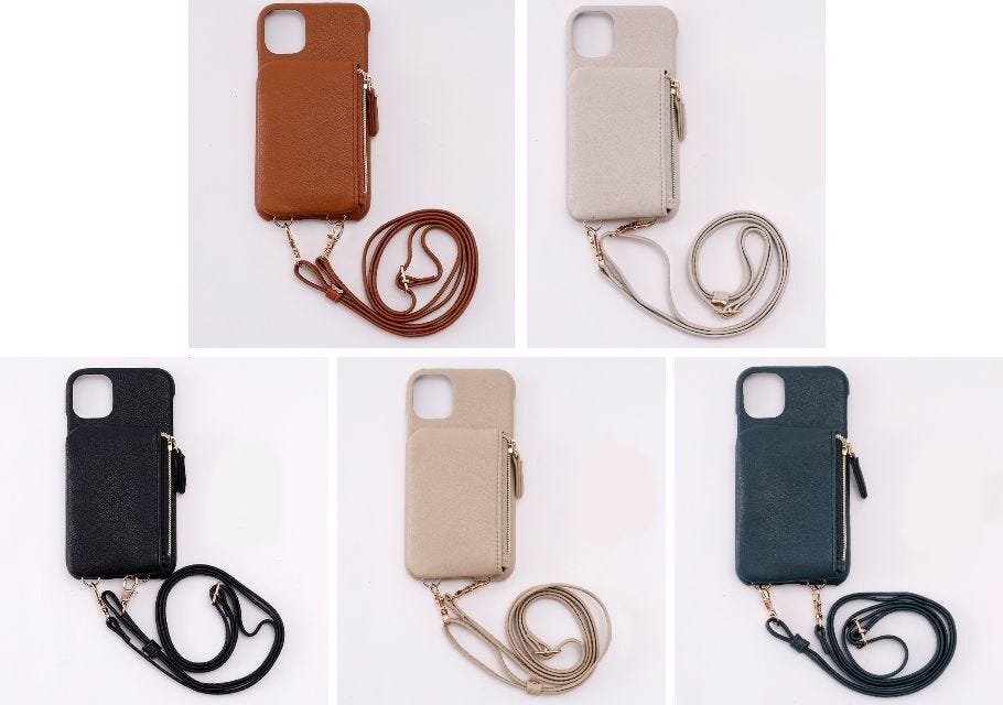 しまむら iPhone11 XR スマホショルダー カラーバリエーション しまむら iPhone11 XR スマホショルダー カラーバリエーション