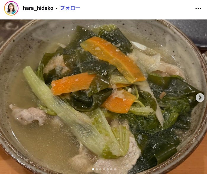 原日出子Instagramより