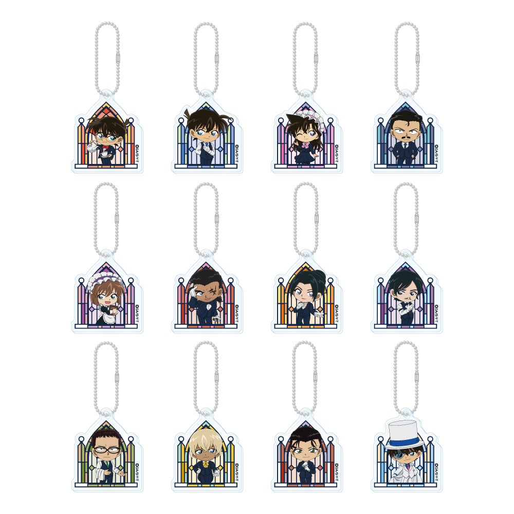 アクリルキーホルダーA（ランダム12種）税込770円（C）青山剛昌／小学館・読売テレビ・TMS 1996