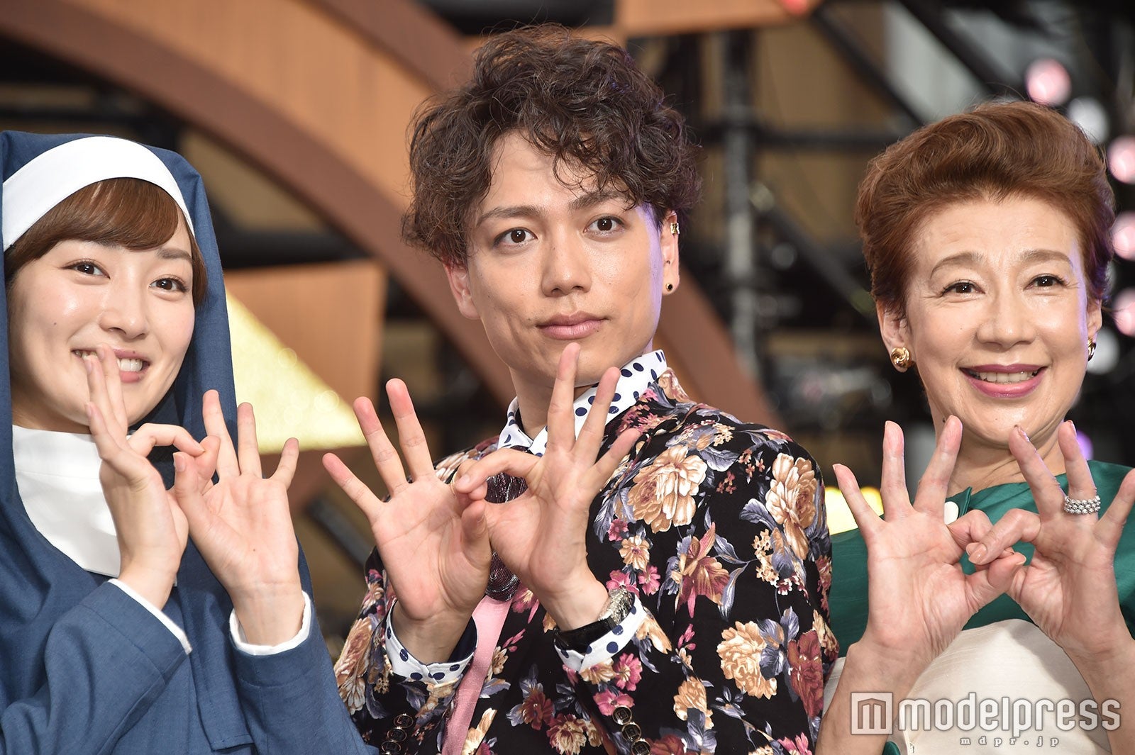 高梨臨、山崎育三郎、前田美波里（Ｃ）モデルプレス