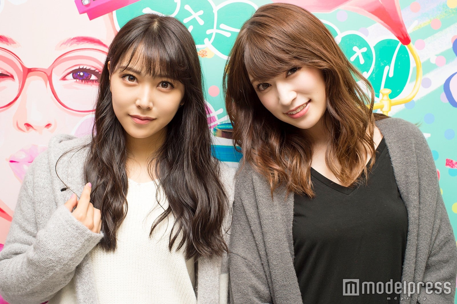 白間美瑠＆吉田朱里 （C）モデルプレス