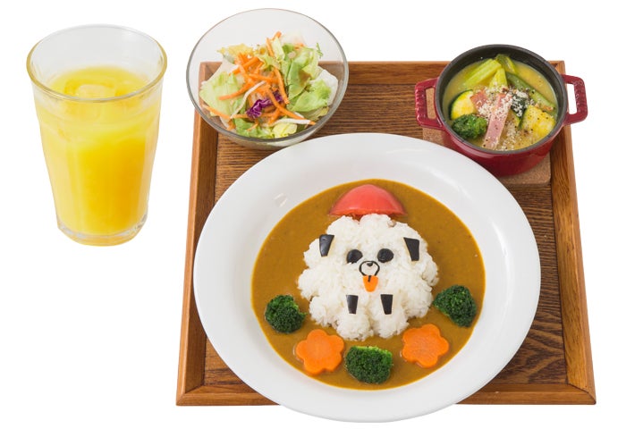 ペロカレーセット1,480円（税込）（C)Beeworks／SUCCESS（C）B・S/NMP