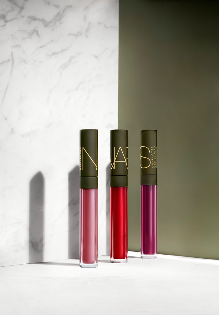 「NARS リップティント」(左から)“5950”、“5952”、“5951”/画像提供:NARS